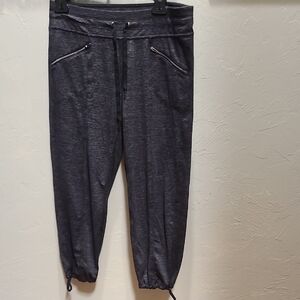 Athleta Women's Metro Slouch Heathered Gray Jogger Pants Small